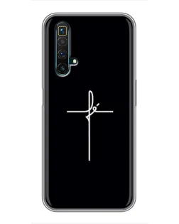Чохол для Realme X50 з картинкою «Тонкий хрест»