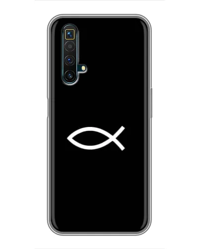 Чохол для Realme X50 з картинкою «Символ риби Jesus» Чохол для Realme X50 з картинкою «Символ риби Jesus»