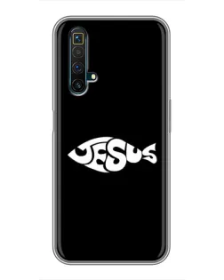 Чохол для Realme X50 з картинкою «Риба  Jesus»