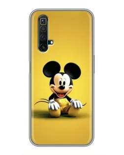 Чохол для Realme X50 з картинкою «Міккі на жовтому»