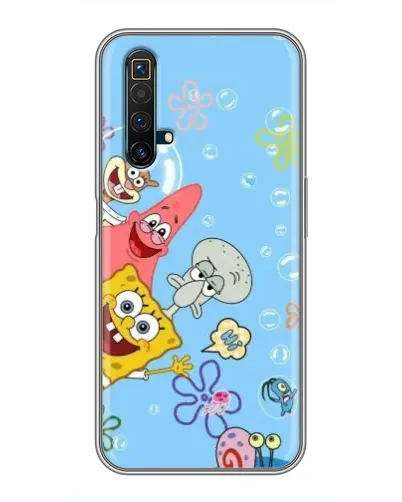 Чохол для Realme X50 з картинкою «Веселі бульбашки»