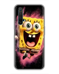 Чохол для Realme X50 з картинкою «Вибуховий Спанч Боб»