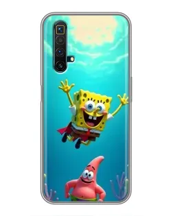 Чехол для Realme X50 с картинкой «Спанч Боб под водой» Чехол для Realme X50 с картинкой «Спанч Боб под водой»