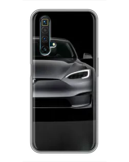 Чохол для Realme X50 з картинкою «Tesla Model S Look» Чохол для Realme X50 з картинкою «Tesla Model S Look»