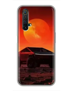 Чохол для Realme X50 з картинкою «Cybertruck на Марсі» Чохол для Realme X50 з картинкою «Cybertruck на Марсі»