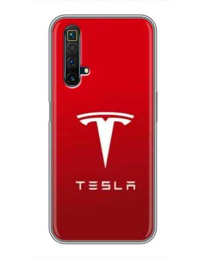 Чехол для Realme X50 с картинкой «Tesla Red Classic»