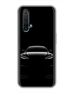Чохол для Realme X50 з картинкою «Силует Tesla Night» Чохол для Realme X50 з картинкою «Силует Tesla Night»