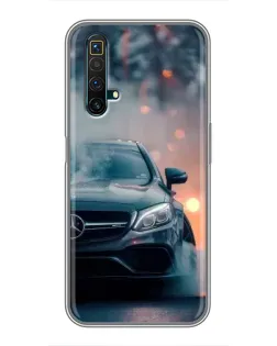 Чохол для Realme X50 з картинкою «Mercedes — нічне місто» Чохол для Realme X50 з картинкою «Mercedes — нічне місто»