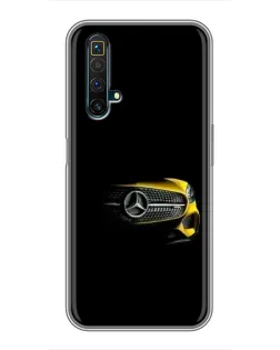 Чехол для Realme X50 с картинкой «Mercedes — ретро стиль»