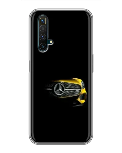 Чехол для Realme X50 с картинкой «Mercedes — ретро стиль»