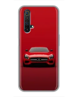 Чохол для Realme X50 з картинкою «Червоний Mercedes AMG»