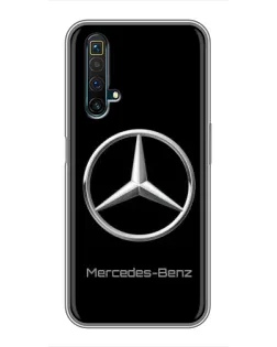 Чехол для Realme X50 с картинкой «Mercedes Silver Logo»