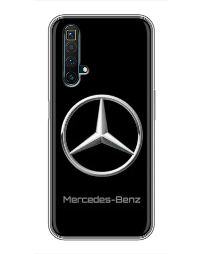 Чехол для Realme X50 с картинкой «Mercedes Silver Logo»