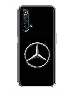 Чехол для Realme X50 с картинкой «Mercedes классический лого»