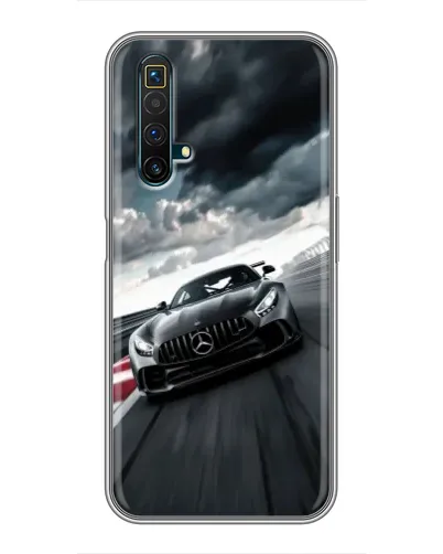 Чехол для Realme X50 с картинкой «Гоночный Mercedes AMG»