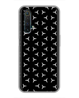 Чохол для Realme X50 з картинкою «Mercedes паттерн зірок»
