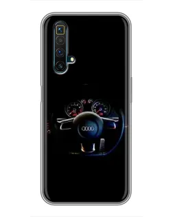 Чохол для Realme X50 з картинкою «Салон Audi — кермо» Чохол для Realme X50 з картинкою «Салон Audi — кермо»