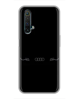Чохол для Realme X50 з картинкою «Audi — світловий підпис» Чохол для Realme X50 з картинкою «Audi — світловий підпис»