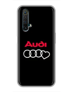 Чохол для Realme X50 з картинкою «Логотип Audi Heart» Чохол для Realme X50 з картинкою «Логотип Audi Heart»