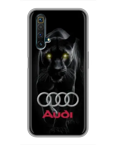 Чехол для Realme X50 с картинкой «Пантера и Audi»