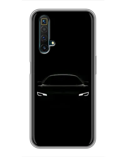 Чехол для Realme X50 с картинкой «Взгляд Audi в темноте»
