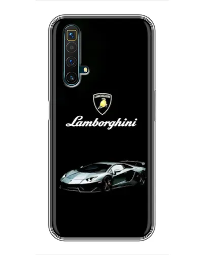 Чохол для Realme X50 з картинкою «Логотип Lamborghini класика»