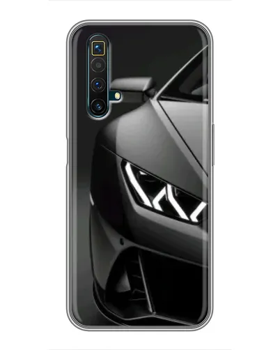 Чохол для Realme X50 з картинкою «Lamborghini фари деталізація»