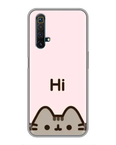 Чохол для Realme X50 з картинкою «Пушин каже Hi»