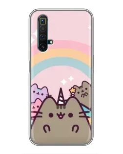 Чохол для Realme X50 з картинкою «Єдиноріг Pusheen»