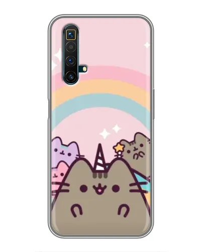 Чохол для Realme X50 з картинкою «Єдиноріг Pusheen»
