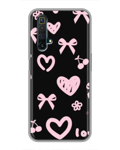 Чехол для Realme X50 с картинкой «Сатиновый бант»