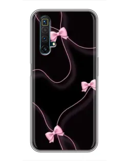 Чехол для Realme X50 с картинкой «Розовые ленты»