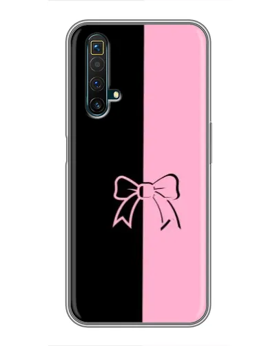Чехол для Realme X50 с картинкой «Половинки банта»