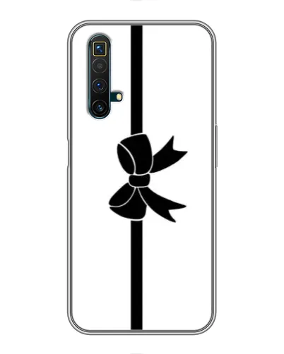 Чехол для Realme X50 с картинкой «Вертикальный бант»