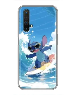 Чохол для Realme X50 з картинкою «Стіч на хвилі»