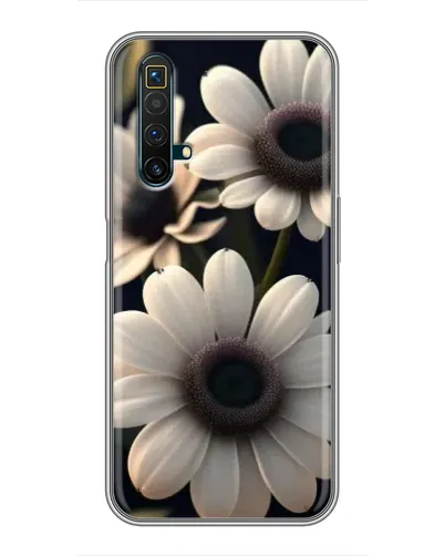 Чехол для Realme X50 с картинкой «Белые маргаритки макро» Чехол для Realme X50 с картинкой «Белые маргаритки макро»