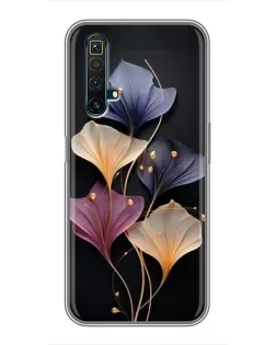 Чохол для Realme X50 з картинкою «Лілові квіти грації» Чохол для Realme X50 з картинкою «Лілові квіти грації»