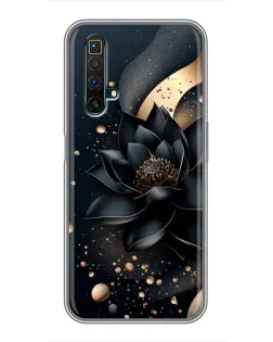 Чохол для Realme X50 з картинкою «Чорний лотос» Чохол для Realme X50 з картинкою «Чорний лотос»