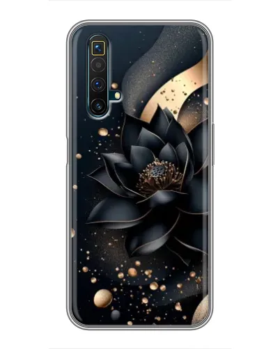 Чехол для Realme X50 с картинкой «Черный лотос» Чехол для Realme X50 с картинкой «Черный лотос»