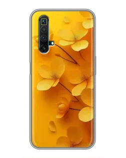 Чохол для Realme X50 з картинкою «Золоті пелюстки» Чохол для Realme X50 з картинкою «Золоті пелюстки»
