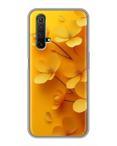 Чехол для Realme X50 с картинкой «Золотые лепестки» Чехол для Realme X50 с картинкой «Золотые лепестки»