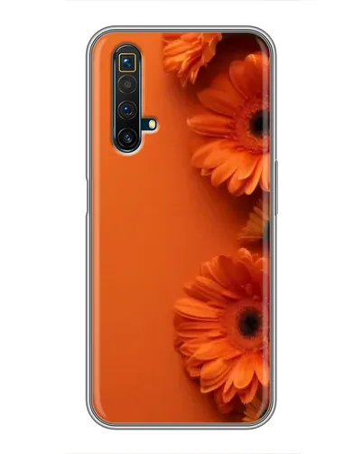 Чехол для Realme X50 с картинкой «Оранжевые герберы» Чехол для Realme X50 с картинкой «Оранжевые герберы»