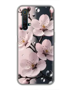 Чохол для Realme X50 з картинкою «Ніжня сакура та краплі» Чохол для Realme X50 з картинкою «Ніжня сакура та краплі»