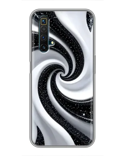Чехол для Realme X50 с картинкой «Черно-белая спираль» Чехол для Realme X50 с картинкой «Черно-белая спираль»