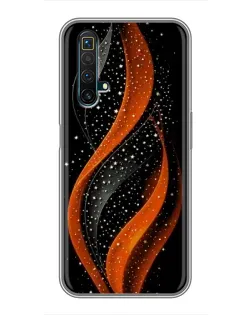 Чохол для Realme X50 з картинкою «Вогняна зоряна хвиля» Чохол для Realme X50 з картинкою «Вогняна зоряна хвиля»