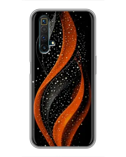 Чехол для Realme X50 с картинкой «Огненная звездная волна» Чехол для Realme X50 с картинкой «Огненная звездная волна»