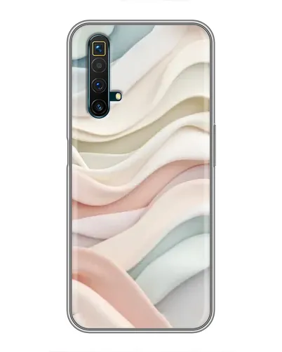 Чехол для Realme X50 с картинкой «Пастельные нежные волны» Чехол для Realme X50 с картинкой «Пастельные нежные волны»