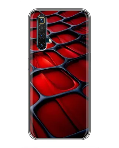 Чехол для Realme X50 с картинкой «Красная глянцевая сетка» Чехол для Realme X50 с картинкой «Красная глянцевая сетка»