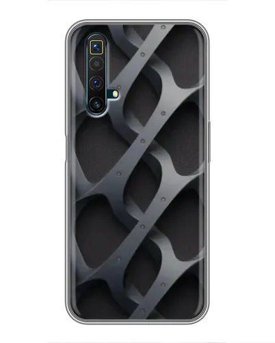 Чехол для Realme X50 с картинкой «Объемное серое плетение» Чехол для Realme X50 с картинкой «Объемное серое плетение»
