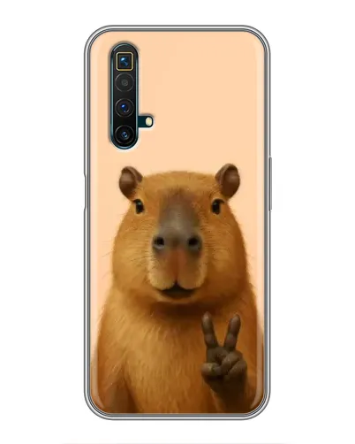 Чехол для Realme X50 с картинкой «Капибара виктория» Чехол для Realme X50 с картинкой «Капибара виктория»